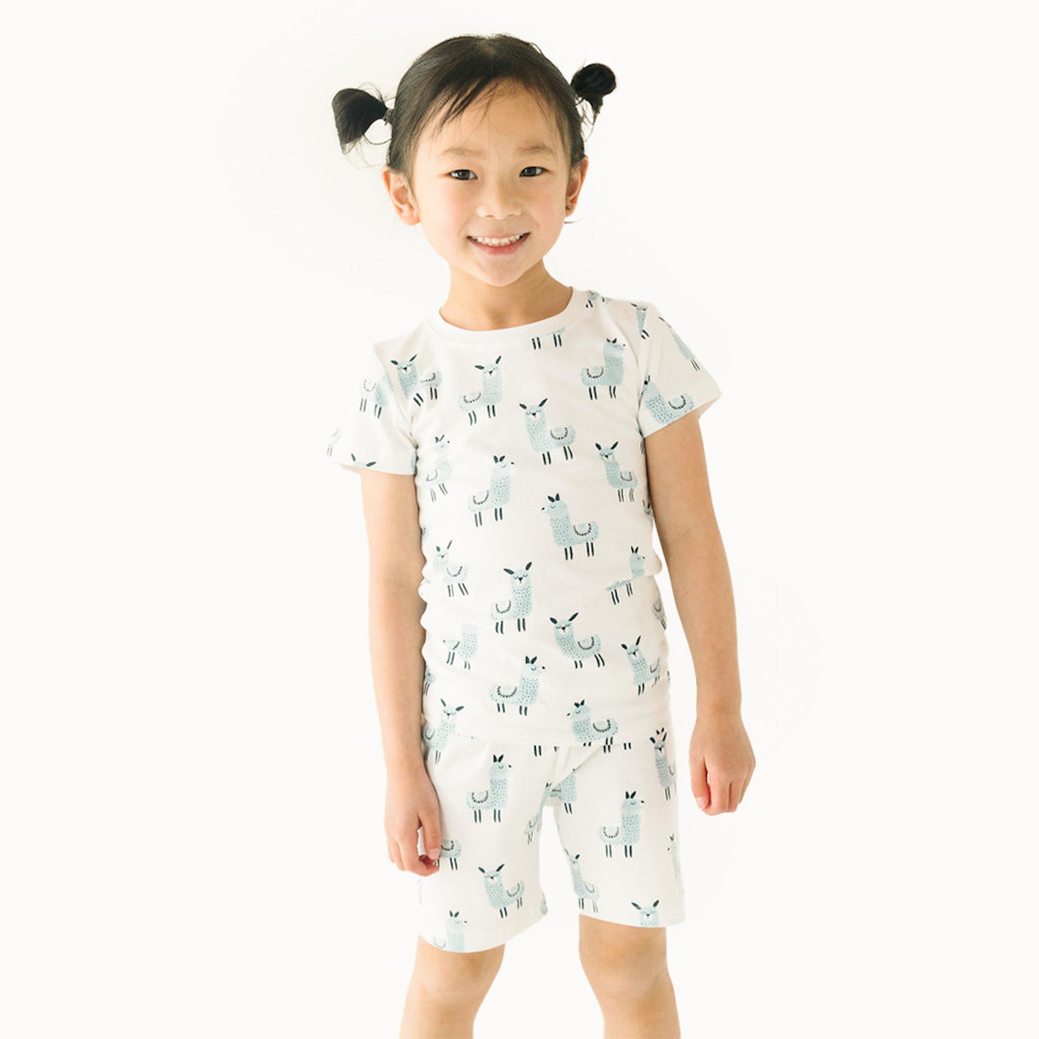 Llama Shorts Two-piece Set