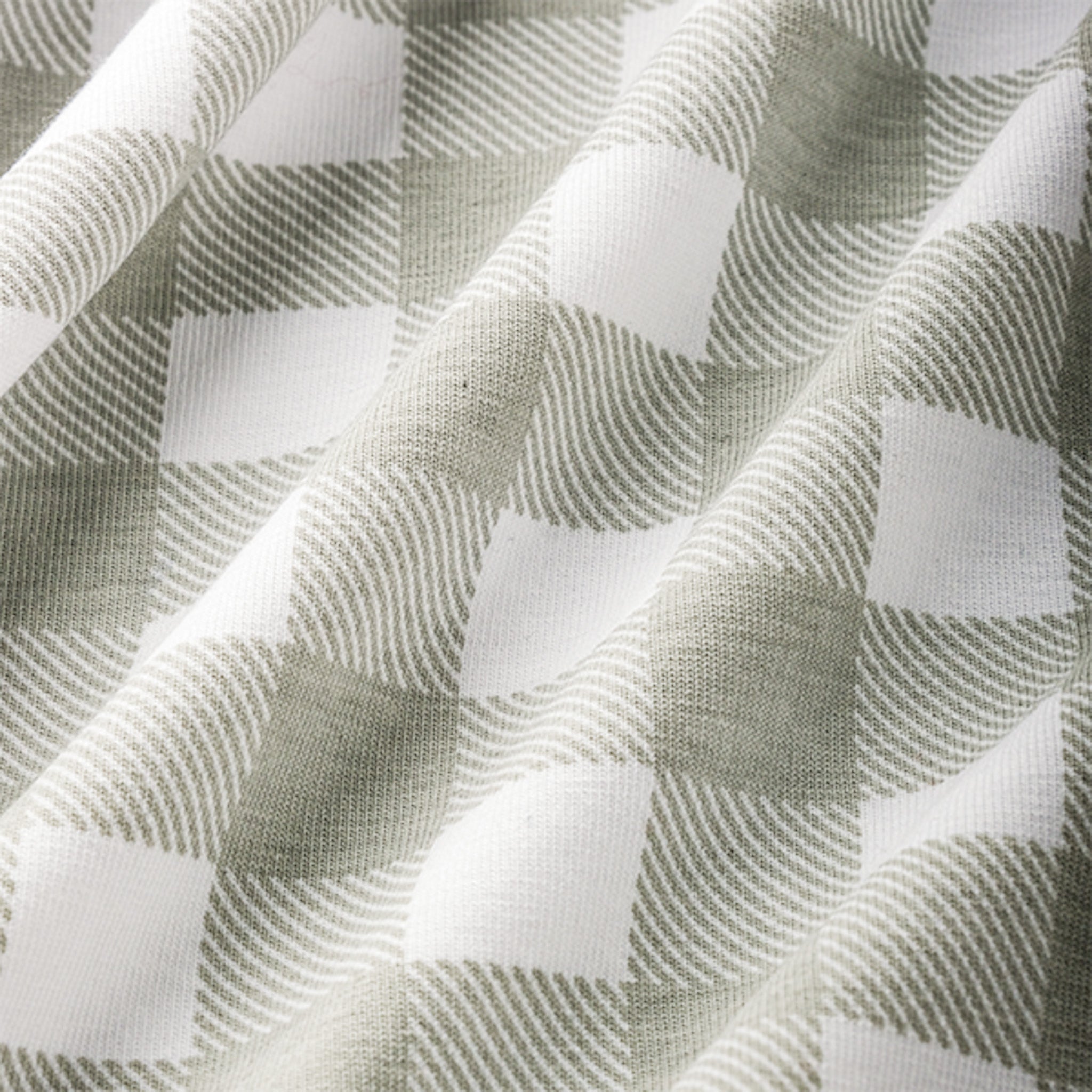 Grey Plaid Shorts Two-piece Set