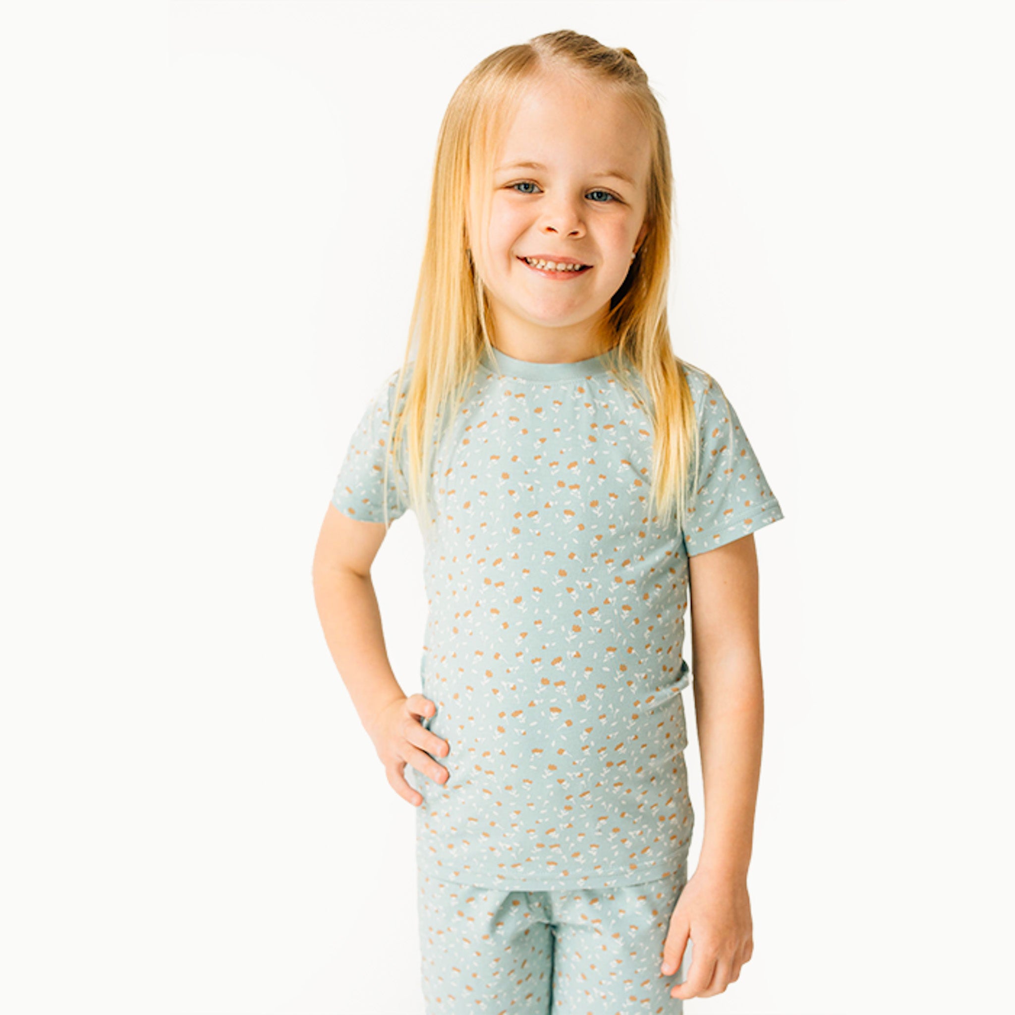 Garden Glimmer Shorts Two-piece Set