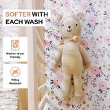 Floral & Pink Fitted Crib Sheets