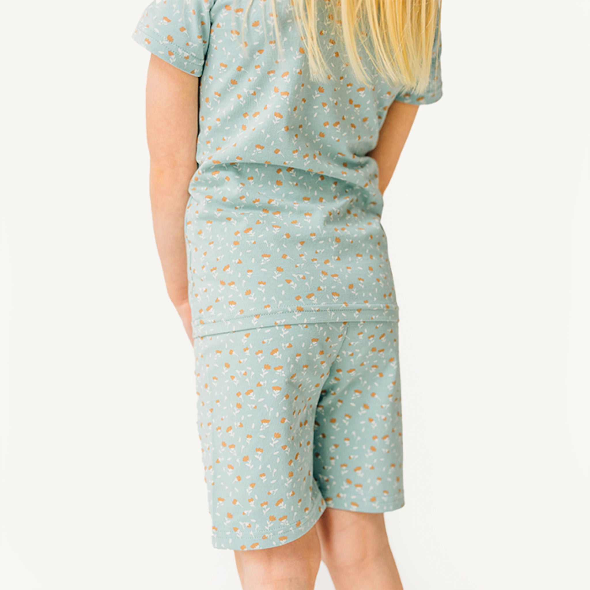 Garden Glimmer Shorts Two-piece Set