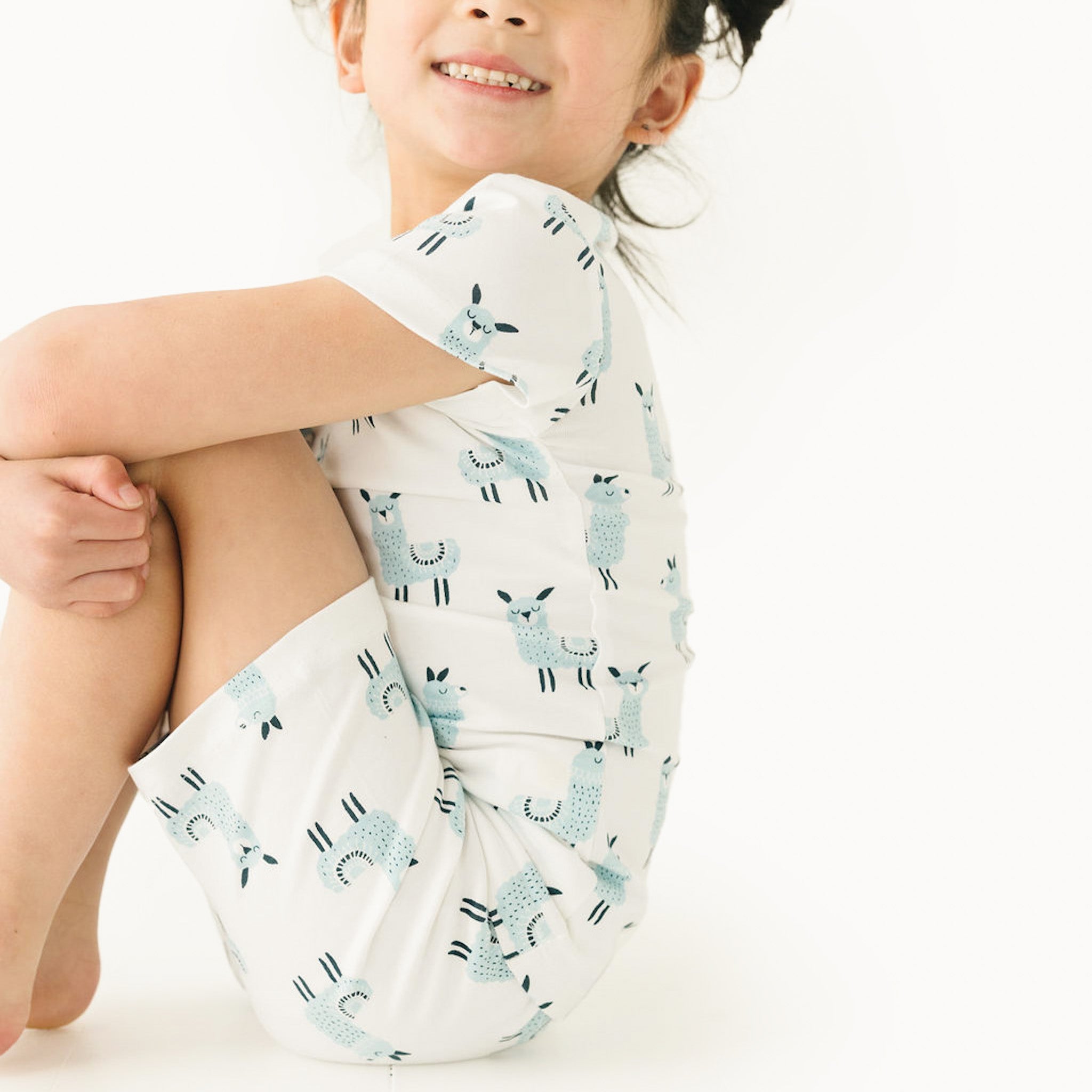 Llama Shorts Two-piece Set