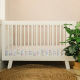 Floral & Pink Fitted Crib Sheets