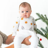 Milk & Cookies Long Sleeve BodySuit with Mittens