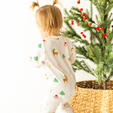 Tinsel Trot Zip Romper