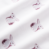 Cottontail or Bunny print closeup