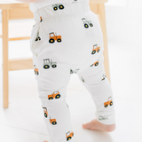 Child in Truck print leggings