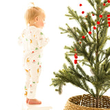 Tinsel Trot Zip Romper