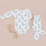 Llama Long Sleeve BodySuit with Mittens